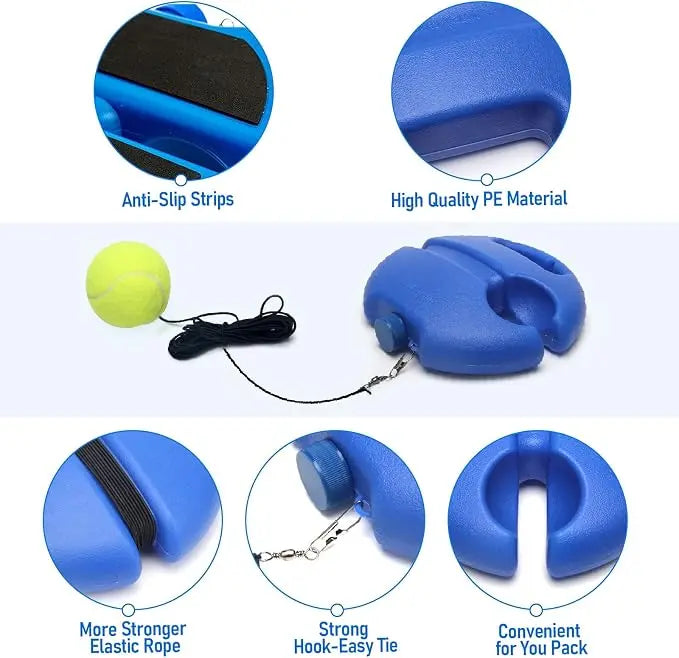 High-end Tennis-Trainer Set 2pcs Tennis Bouncing Balls Tennis Ball