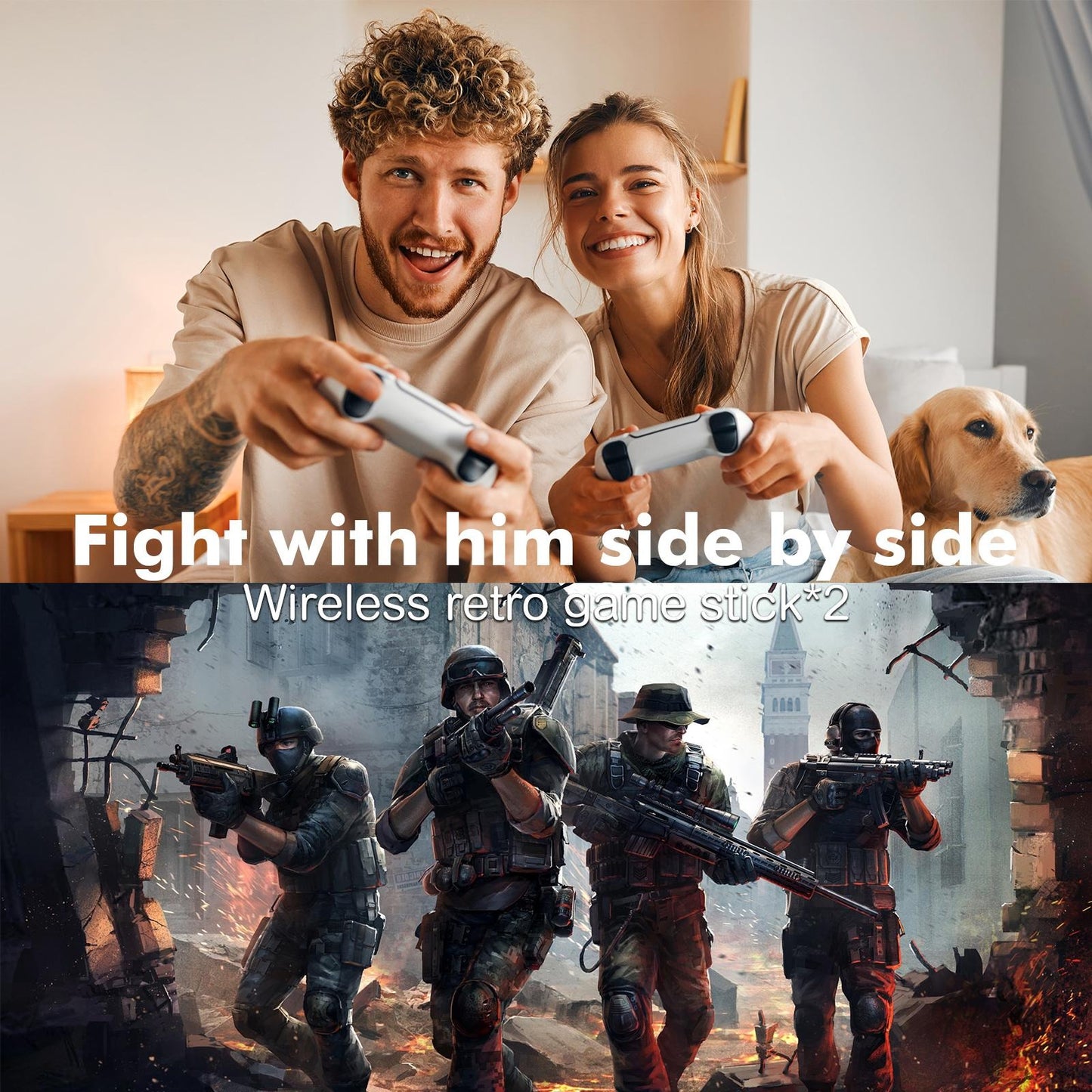 RS5 Handheld Game Console – 10,000+ Games Built-In