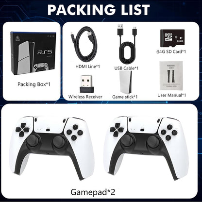 RS5 Handheld Game Console – 10,000+ Games Built-In