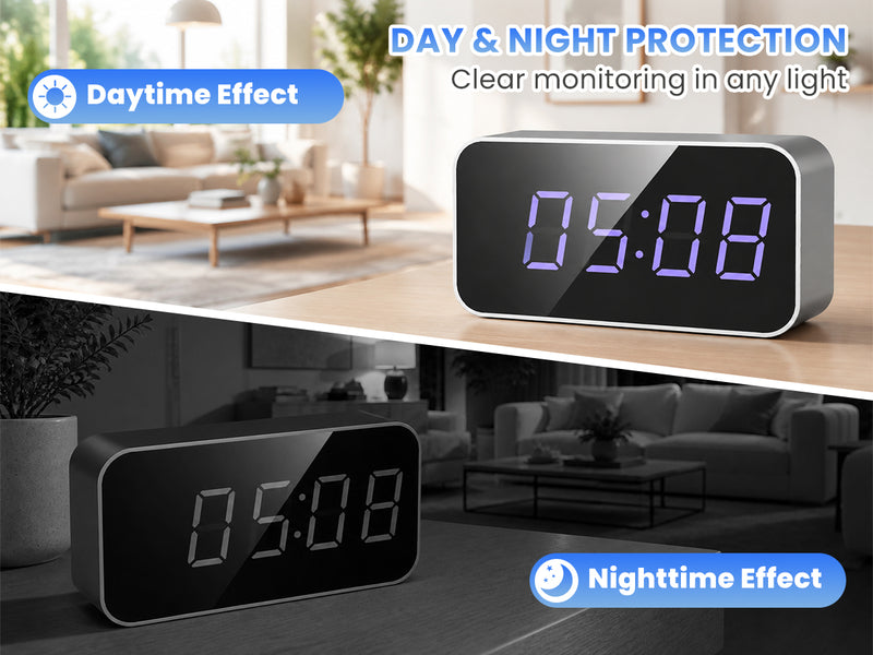 4K Full Color Night Vision & Audio Recording