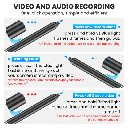 LTKUXS 1080P Video & Audio Recording Pen Kit