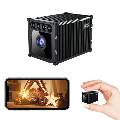 Cámara de seguridad inalámbrica W05 1080P | Visión nocturna exterior e interior 360° | LTKUXS